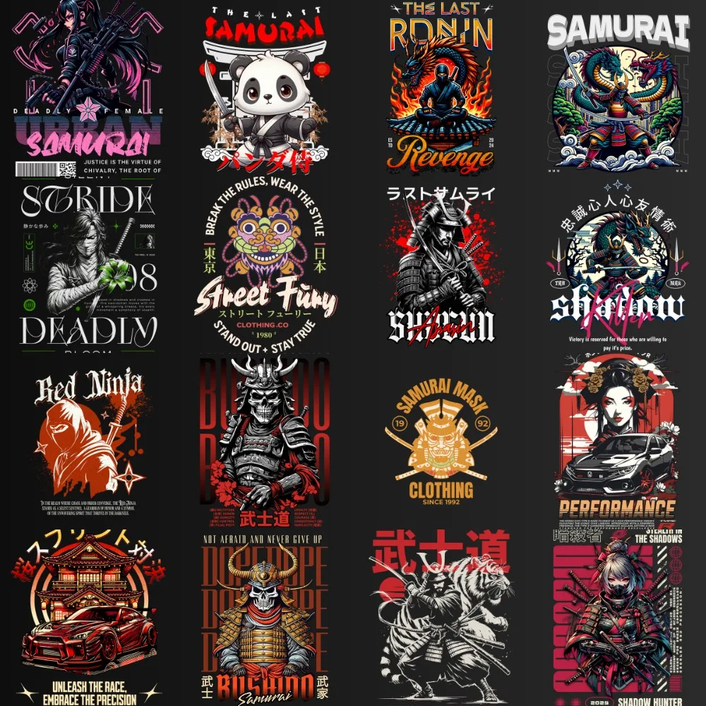 Coleção Japanese Samurai - PNG